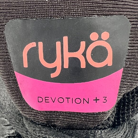 Ryka Devotion Plus 3 Sneakers Athletic Shoes Womens Size 8M Black & Pink Floral - Picture 3 of 16
